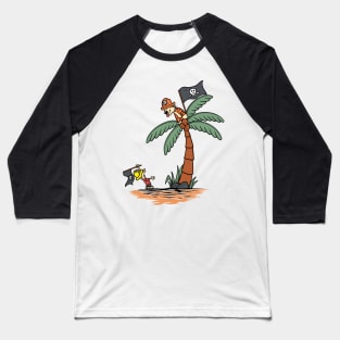 Calvin and Hobbes Pirate Baseball T-Shirt